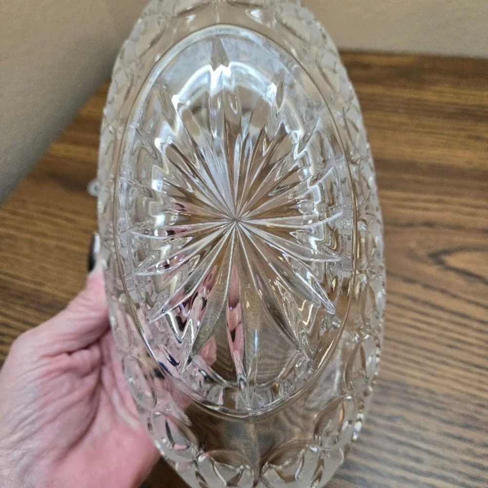 VTG Anglia by Nachtmann Lead Crystal Oval Dish 10